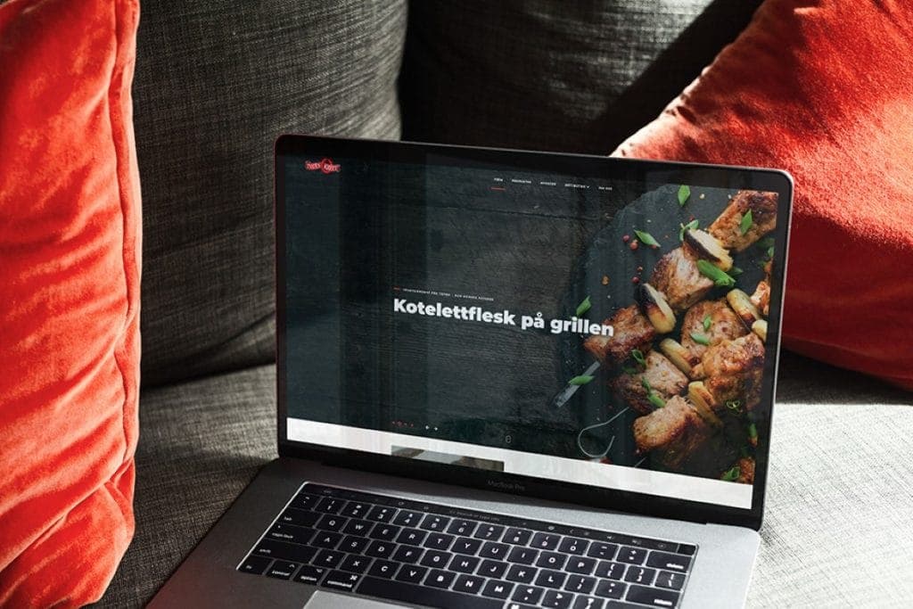 Nettside og nettbutikk for Toten Kjøtt — Avent Digital