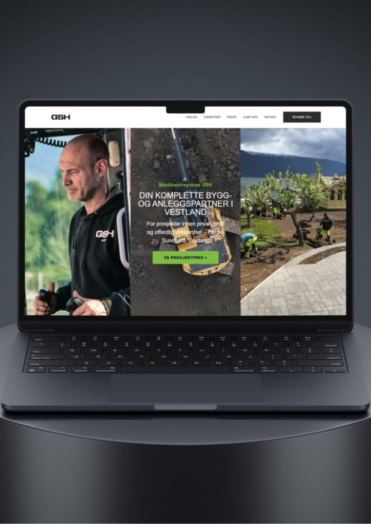 vi lager nettsider for kunder i alle bransjer i florø, førde, vestland og norge for øvrig - avent digital as