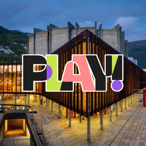 avent digital tjenester nettside websider play festival bergen